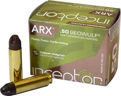50 Beowulf Ammo 500 Rounds