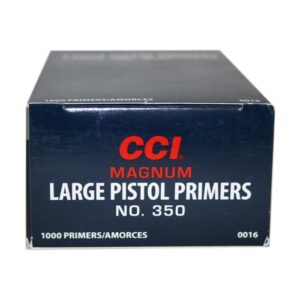 CCI 350 Large Pistol Magnum Primers (Box of 1,000)